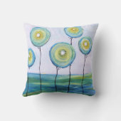 スロー枕 ホームデコ 青い風船 クッション (裏面)