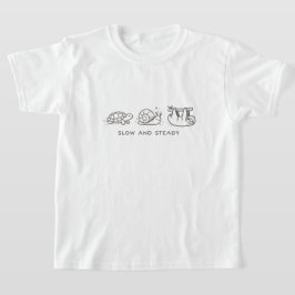 スロー・アンド・ステディ キッズTシャツ Tシャツ