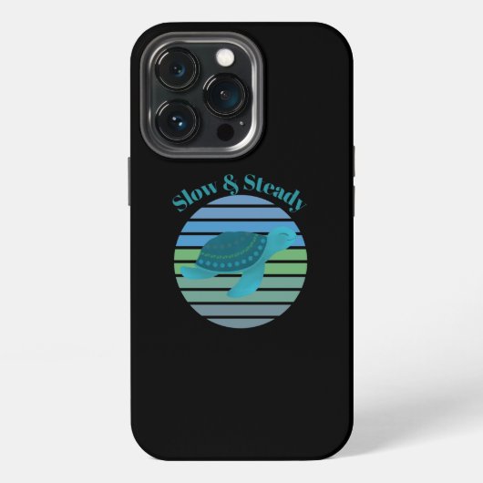 スロー＆ステディ タートル iPhoneケース (裏面)