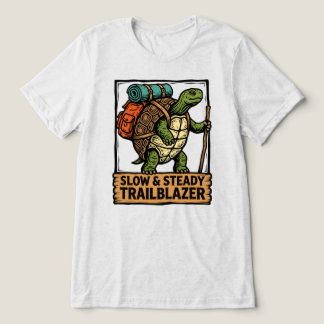 スロー&ステディ・トータス・バックパッカー トライブレンドTシャツ