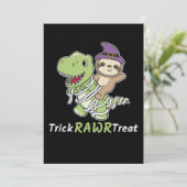 スロー トリック ロアー トリート T-Rex ミイラの衣装 シーズンカード (スタンド正面)