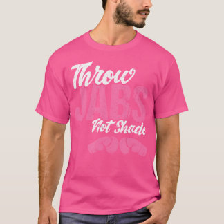 スローJabsシェードセルフディフェンストレーニングKickboxi Tシャツ