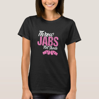 スローJabsシェードセルフディフェンストレーニングKickboxi Tシャツ