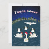 スワおもしろいーズ12日のクリスマスフラット シーズンカード (正面)