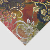 スワかわいらしールフローラ背景ティッシュペーパー 薄葉紙 (詳細)