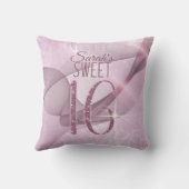 スワきらめくールズSweet sixteenオーキッドピンクID652 クッション (裏面)