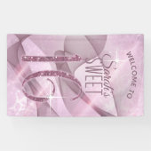 スワきらめくールズSweet sixteenオーキッドピンクID652 横断幕 (横)