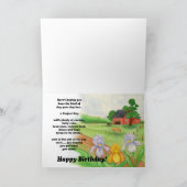 スワイズ誕生日カード カード (内部)