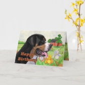 スワイズ誕生日カード カード (黄色い花)