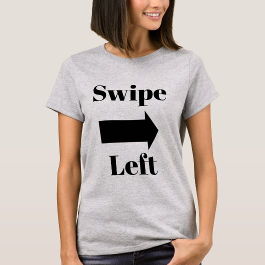 スワイプ左Tシャツ Tシャツ (正面)