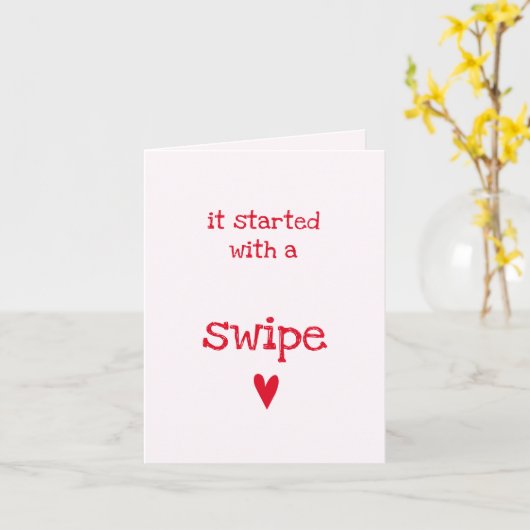 スワイプ – アニバーサリーおもしろい引用文で開始 カード (黄色い花)