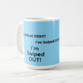 "スワイプ"マグ コーヒーマグカップ (正面左)