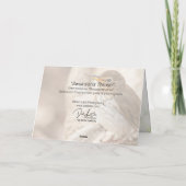 スワインソンズツグミ カード (裏面)