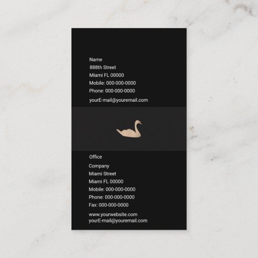 スワエレガントン 名刺 (裏面)