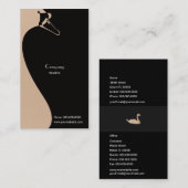 スワエレガントン 名刺 (正面/裏面)