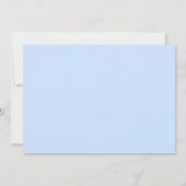 スワエレガントールと雪片パーティー 招待状 (裏面)