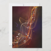 スワエレガントール誕生日招待状 招待状 (裏面)