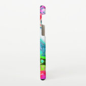 スワカラフルーズモダン抽象芸術・デジタル・アート SAMSUNG GALAXYケース (左側)