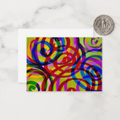 スワカラフルールノートカード ノートカード (正面/裏面インサイチュ)