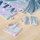 スワガジャンボハクナマタタケニヤジラフェサファリwo ジグソーパズル (側面)