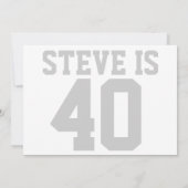 スワガーパーティの招待状 招待状 (裏面)