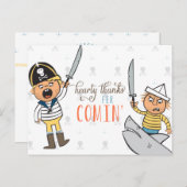 スワシュバッカーありがとうはがき ポストカード (正面/裏面)