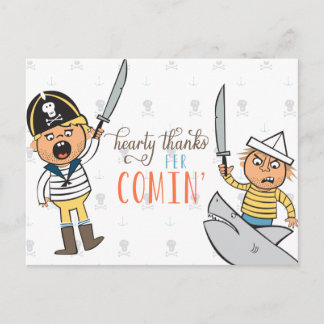 スワシュバッカーありがとうはがき ポストカード