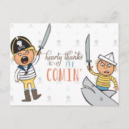 スワシュバッカーありがとうはがき ポストカード