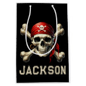 スワシュバックリンゴルフ抱き枕 ミディアムペーパーバッグ (正面)