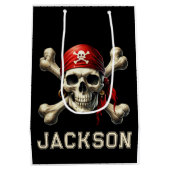 スワシュバックリンゴルフ抱き枕 ミディアムペーパーバッグ (裏面)