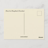 スワジランドの夕日 ポストカード (裏面)