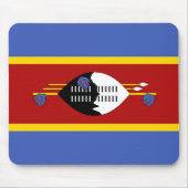 スワジランドの旗 マウスパッド (正面)