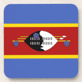 スワジランド国旗 コースター (正面)