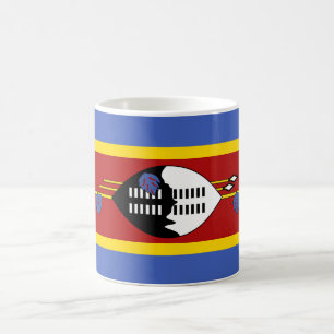 スワジランド国旗 コーヒーマグカップ