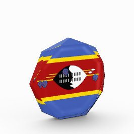 スワジランド国旗 フォトブロック