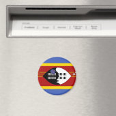 スワジランド国旗 マグネット (インサイチュ (食洗機))