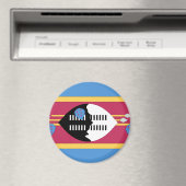 スワジランド国旗 マグネット (インサイチュ (食洗機))