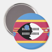 スワジランド国旗 マグネット (正面/裏面)