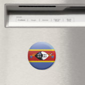スワジランド国旗 マグネット (インサイチュ (食洗機))