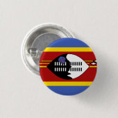 スワジランド国旗 缶バッジ (正面&裏面)