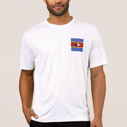 スワジランド国旗 Tシャツ (正面)