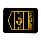 スワジランド・エンブレム マグネット (横)