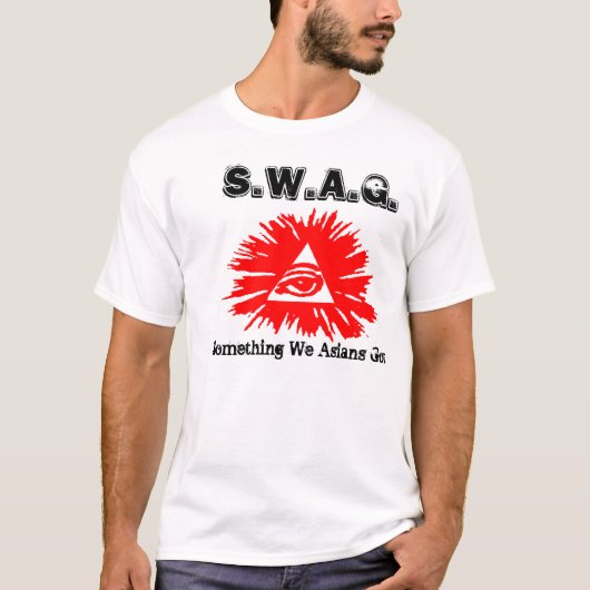 スワッグのワイシャツ Tシャツ (正面)
