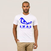 スワッグの青 Tシャツ (正面フル)