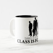 スワッグは男の子-マグのためです ツートーンマグカップ (正面左)