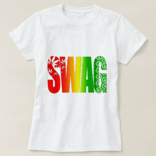 スワッグはTシャツを着色します Tシャツ
