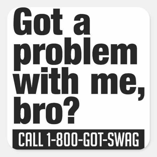 スワッグカスタムシール スクエアシール (正面)