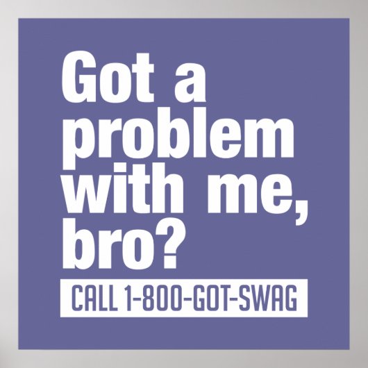 スワッグカスタムポスター ポスター (正面)