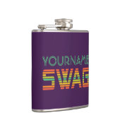 スワッグカスタムモノグラムフラスコ フラスク (右)