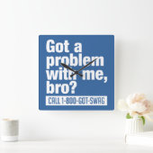 スワッグカスタム壁時計 スクエア壁時計 (ホーム)